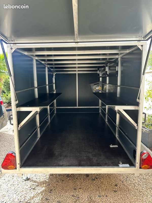 Eq4 enclosed Karting trailer in stock