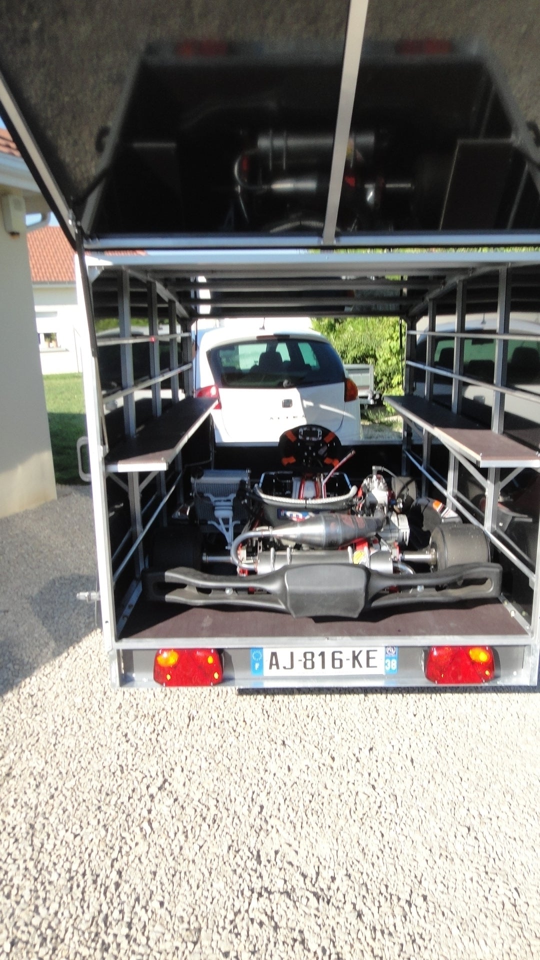 Remorque Karting fermée Eq4