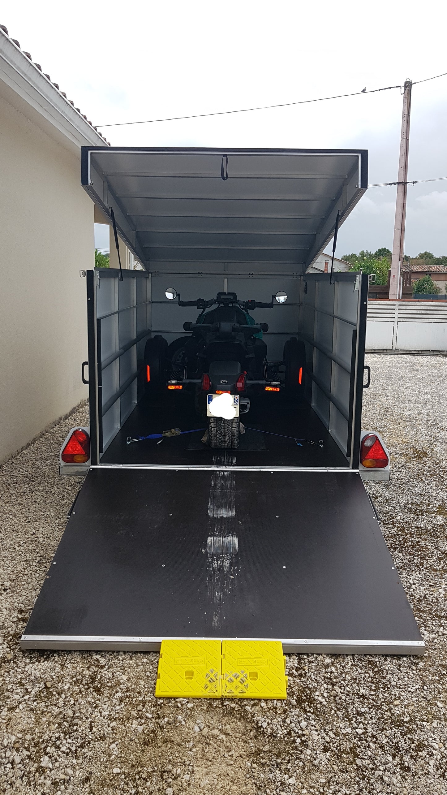 Remorque Fermée Extra large Booster XXL