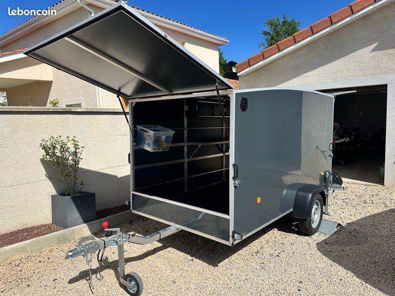 Eq4 enclosed Karting trailer in stock