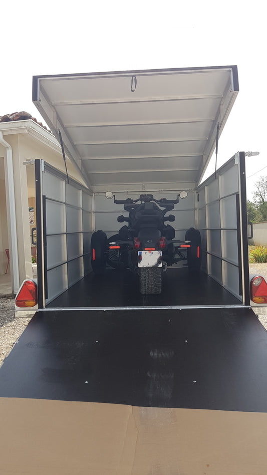 Remorque Fermée  Extra large Booster XXL