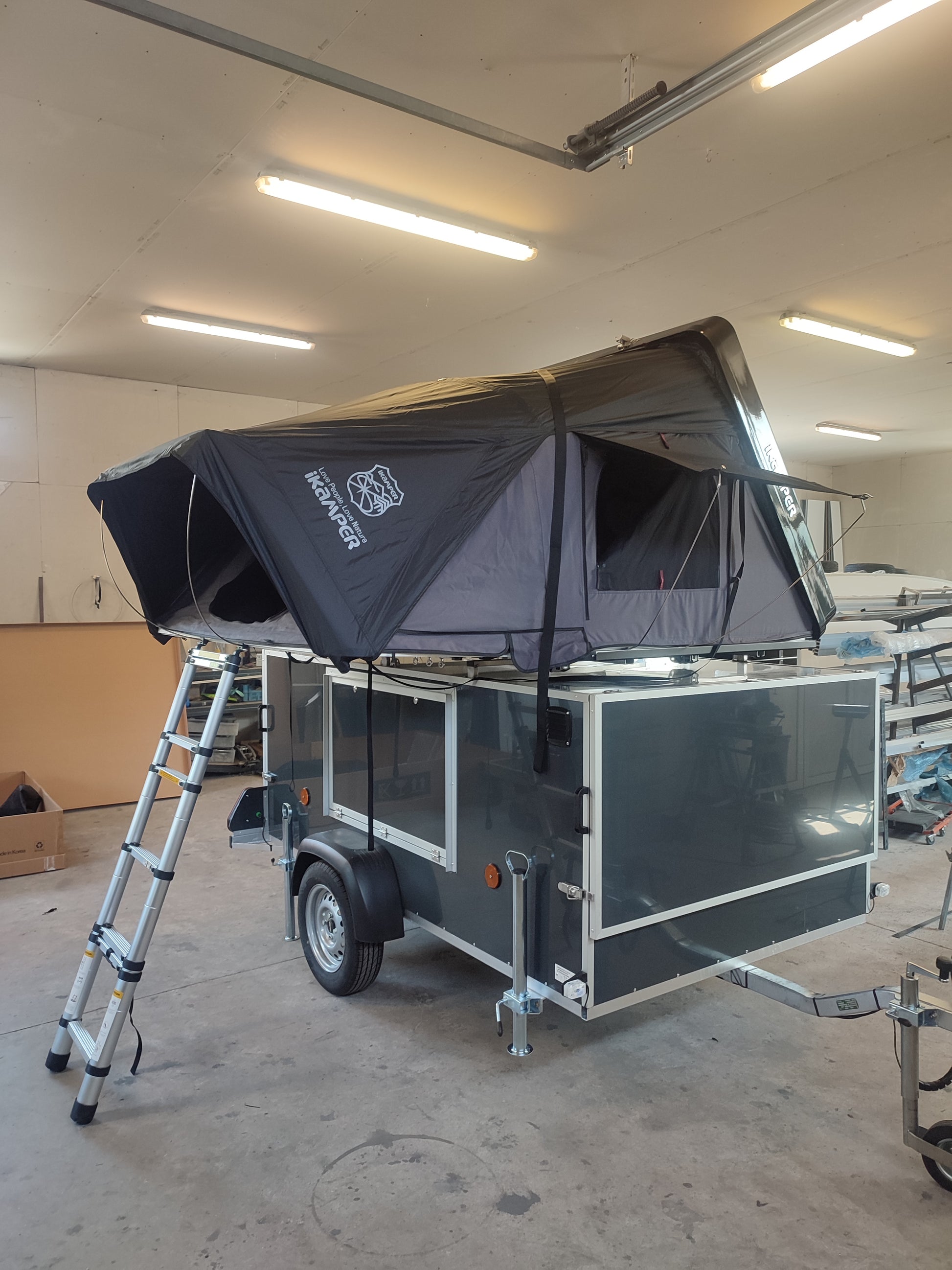 remorque camping tente Remorque Camper – BoXrider remorques